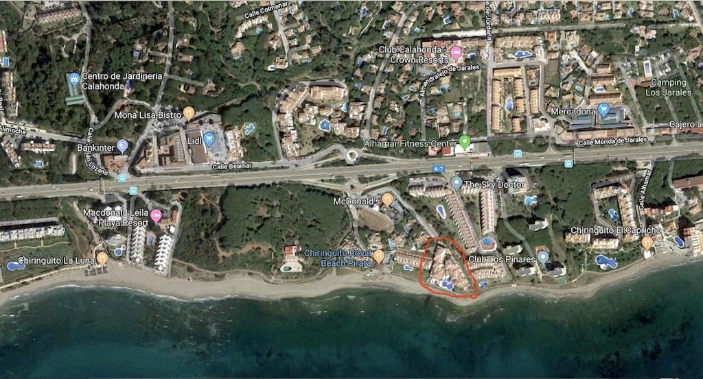 Beachfront Penthouse Apartment With Large Terrace And Breathtaking Sea Views Close To Marbella Spain Ситио-де-Калаонда Экстерьер фото